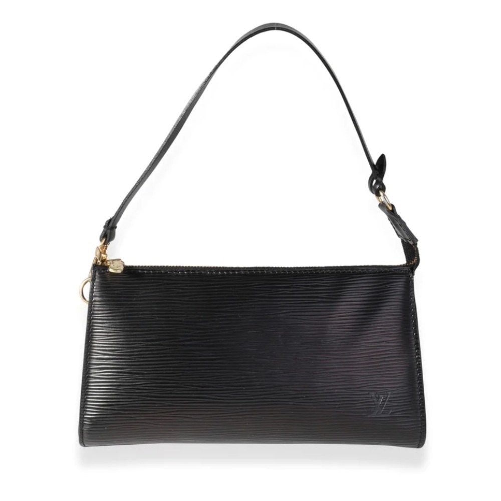 Louis Vuitton black Epi Leather Pochette